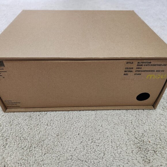 Mou Eskimo 18 With Rhinestones Logo Ankle Boot Women Size EU 37 - Picture 10 of 10